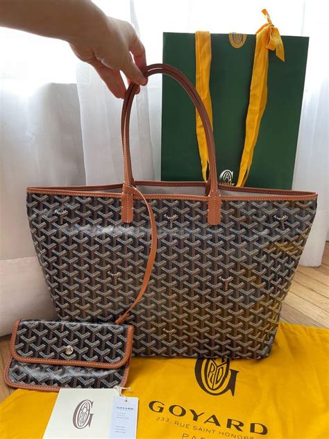goyard black and tan